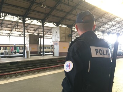 La PAF installe à Toulouse une brigade des chemins de fer. Ils sont 12 agents de police à sillonner la région en train. (©Aubin Laratte / Actu Toulouse)