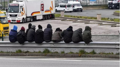  (illustration) Migrants à Calais, mars 2018. Denis Charlet / AFP 