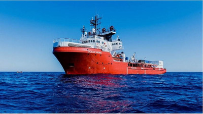 L'Ocean Viking pourra reprendre la mer début janvier 2021 (photo d'archives). Crédit : SOS Méditerranée