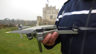 Huit gendarmes ont suivi, du 11 au 22 mars, une formation au télépilotage de drone.