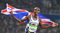 L'athlète britannique Mo Farah a révélé être né au Somaliland sous une tout autre identité. Crédit : UK running association